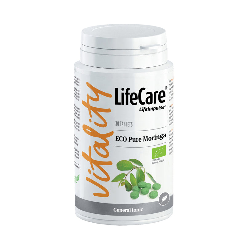 Pure Ecological Moringa, supports longevity